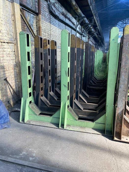 Regał stalowy /Fachy/stojak magazynowy do rur, blach, prętów-550 kg