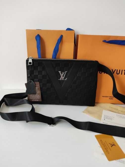 Louis Vuitton DAMSKA MĘSKA Torebka, Torba – kopertówka 28251