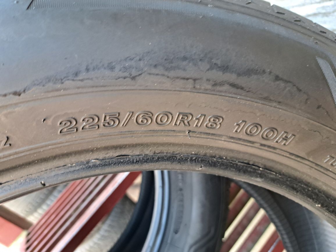 Opony letnie 225/60 R18 Bridgestone Montaż i wyważanie Gratis!