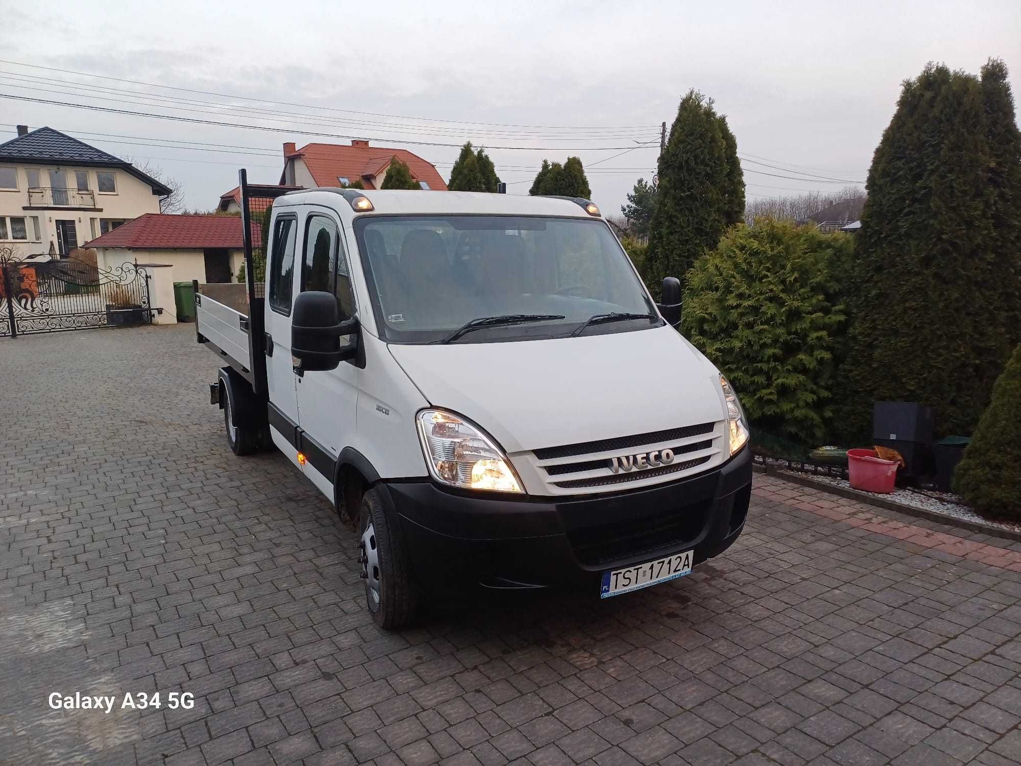Iveco Daily 35c15, wywrotka, kiper, przebieg 118 tyś, bliźniak.