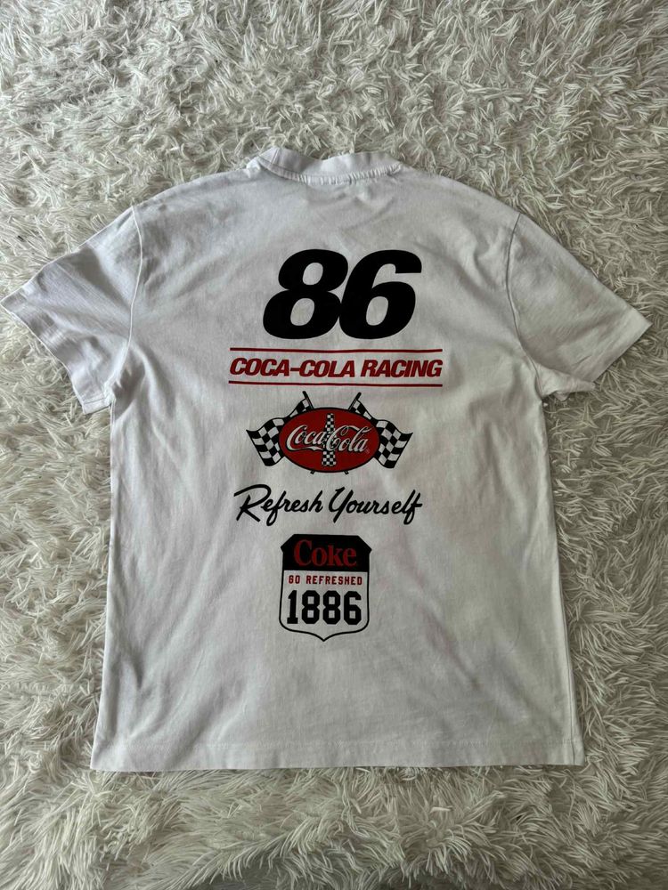 Biała koszulka Coca-Cola Vintage Rozmiar XS