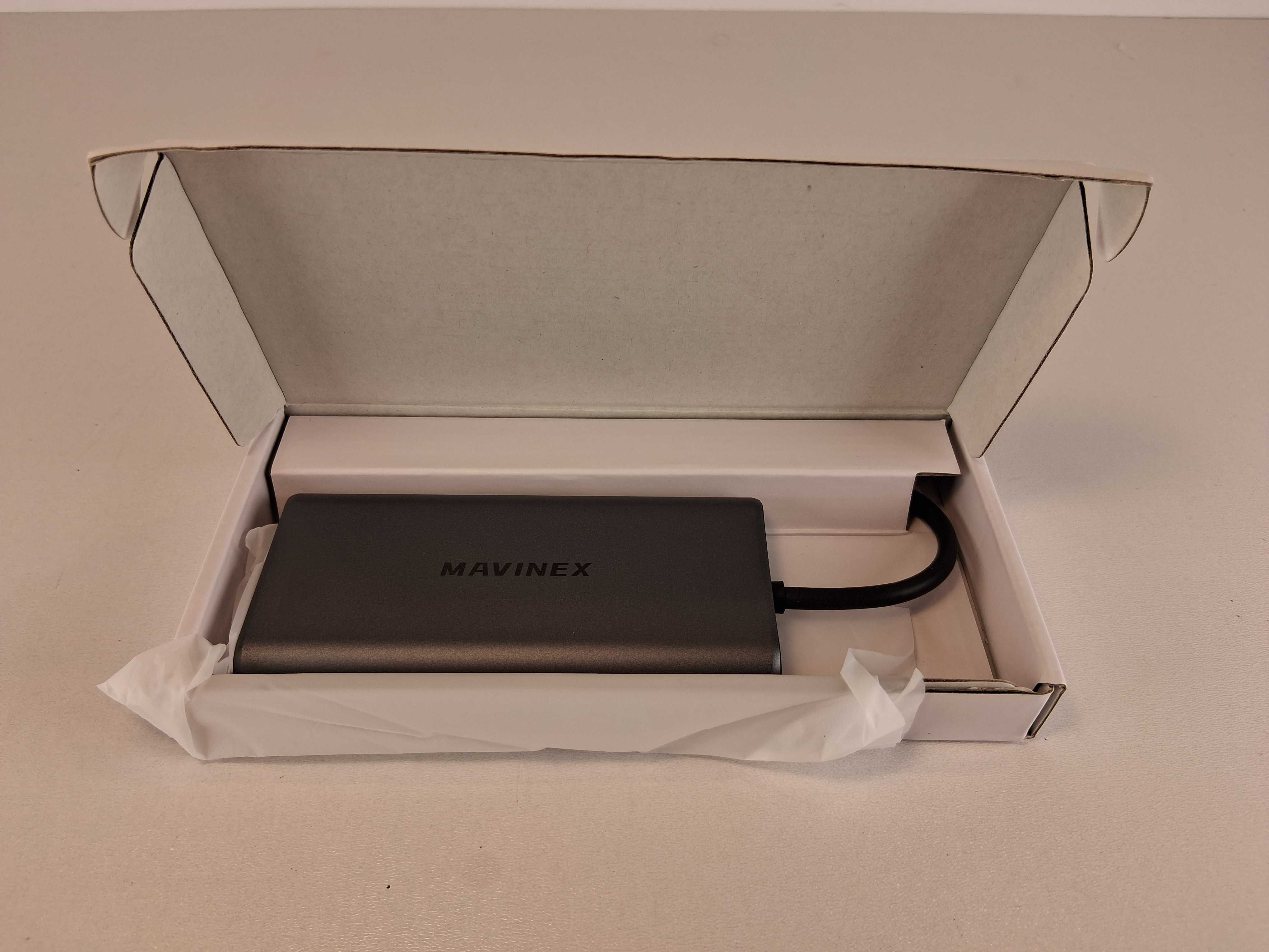 E163 MAVINEX Hub USB-C Stacja Dokująca Adapter Do Laptopa HDMI PD