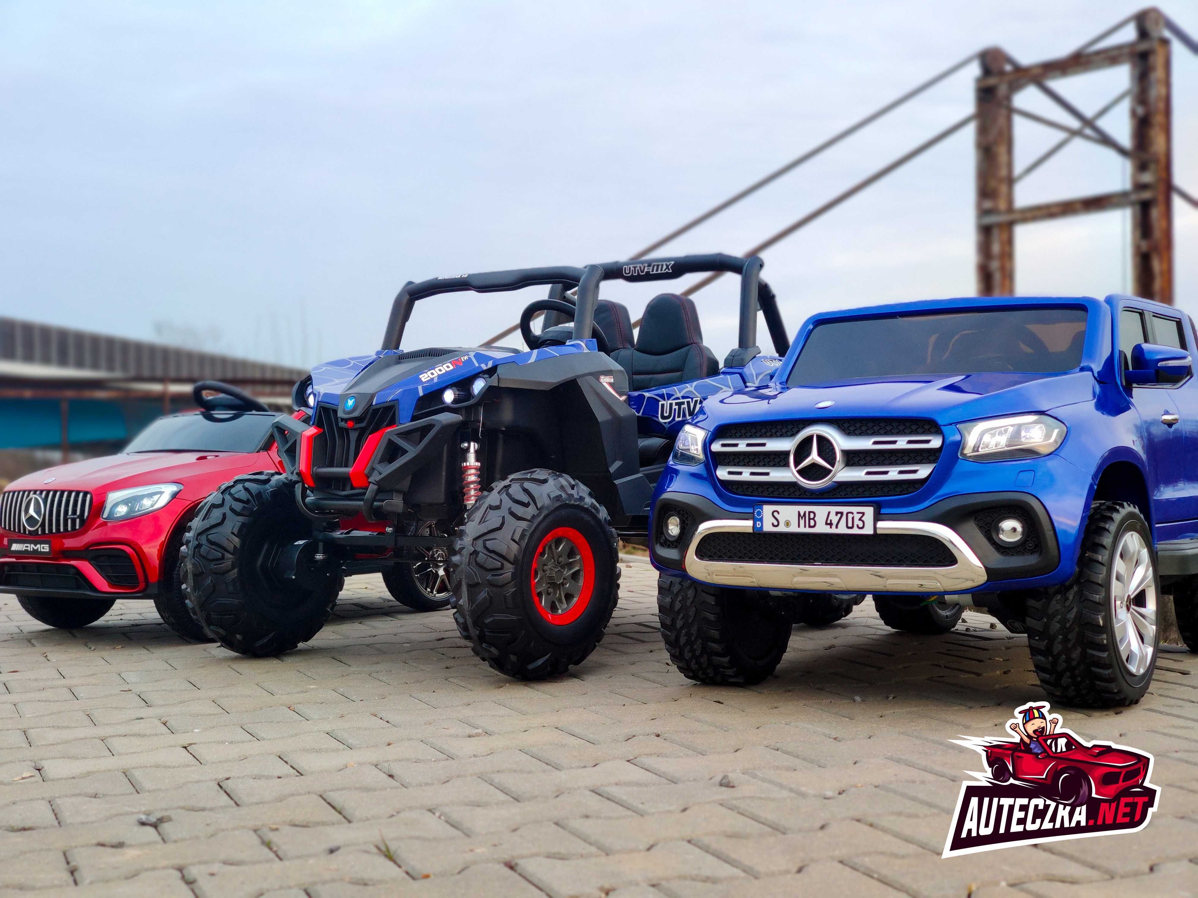 Duże dwuosobowe auto JEEP XMX603 Buggy na akumulator 4x4