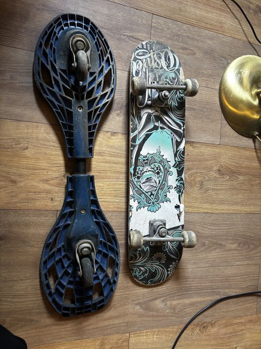Oddam dwie deski deskorolkę i waveboard