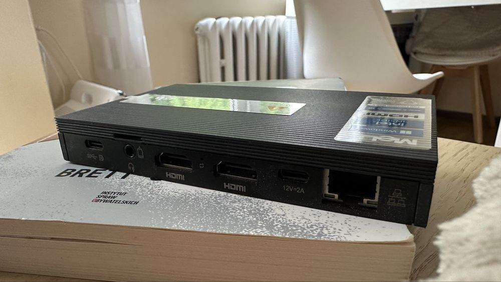 Mini komputer MELE PC Quiter 3C 8GBRAM 255GB SSD + NVME, Windows 11 P