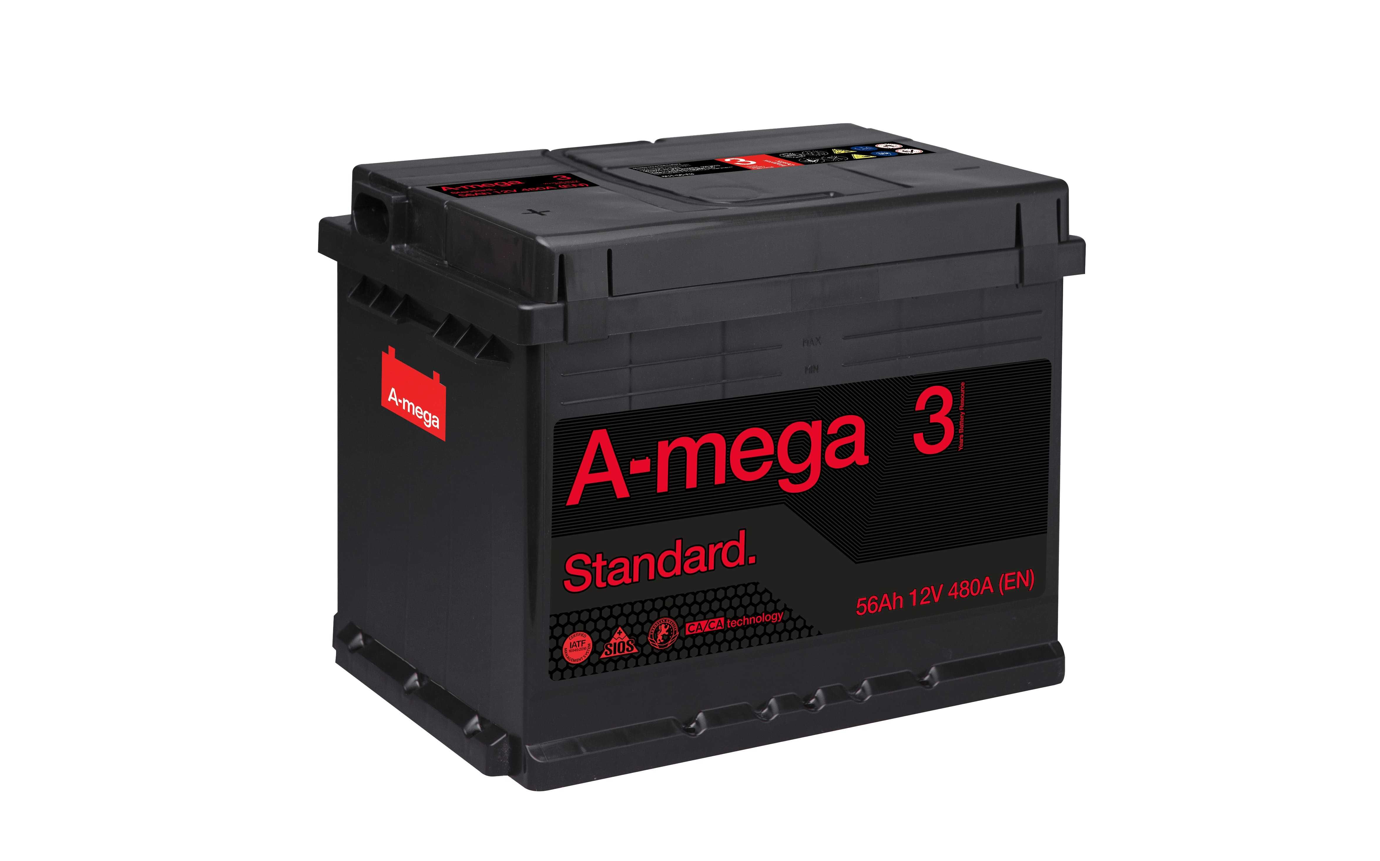 Akumulator Amega Standard 56Ah 480A KIELCE