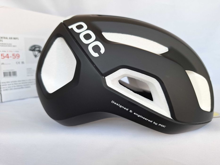 Kask rowerowy szosowy Poc Ventral Air Mips NFC Uranium Black M 54-59cm