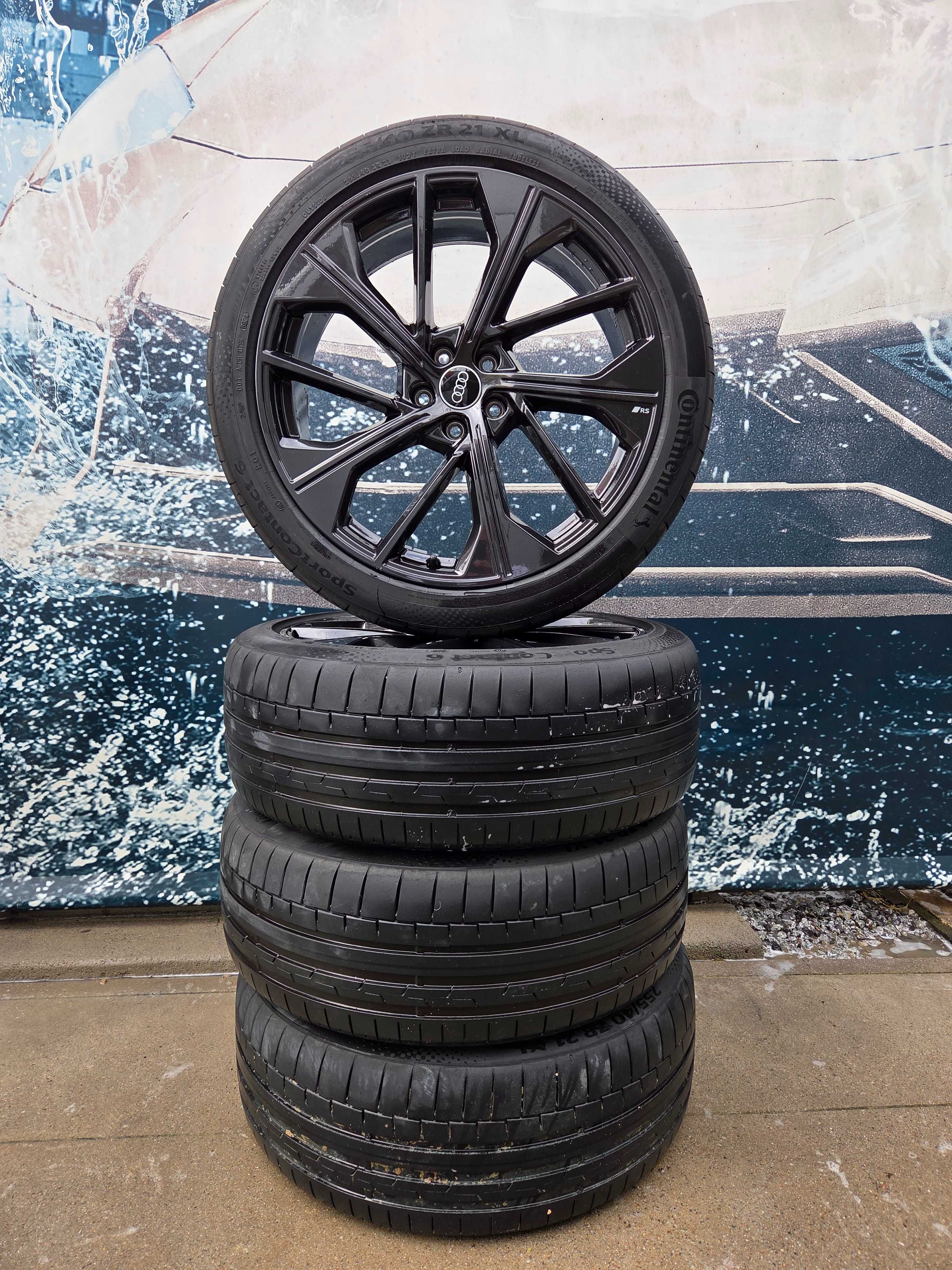 Koła felgi opony letnie 255/40 21' Audi RS Q5 SQ5 80A 5x112 ET34