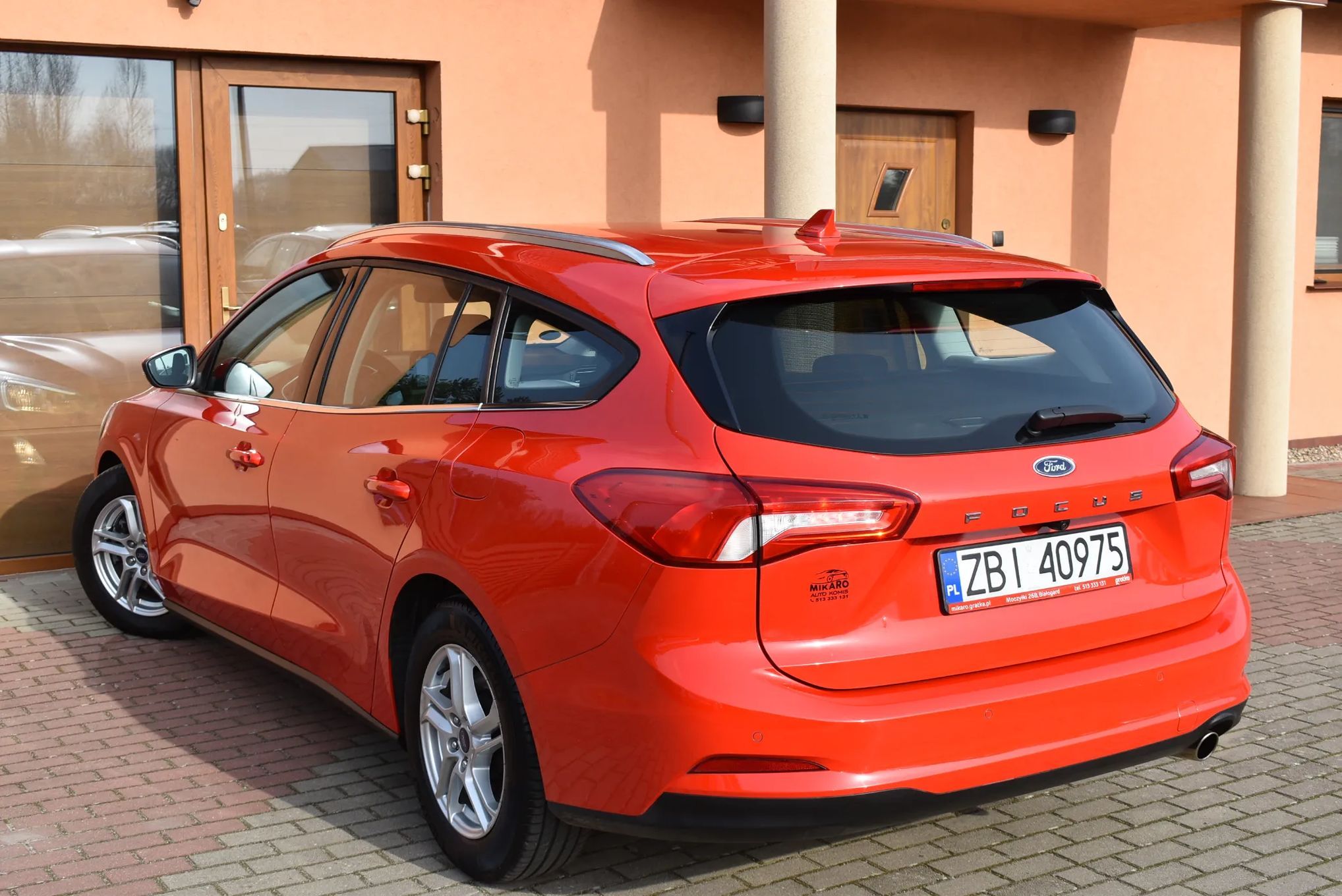 Ford Focus Fak. VAT23% 1.5 AUTOMAT 8-BIEG.TYLKO 87 tys.km Nawigacja Kamera IDEAŁ!