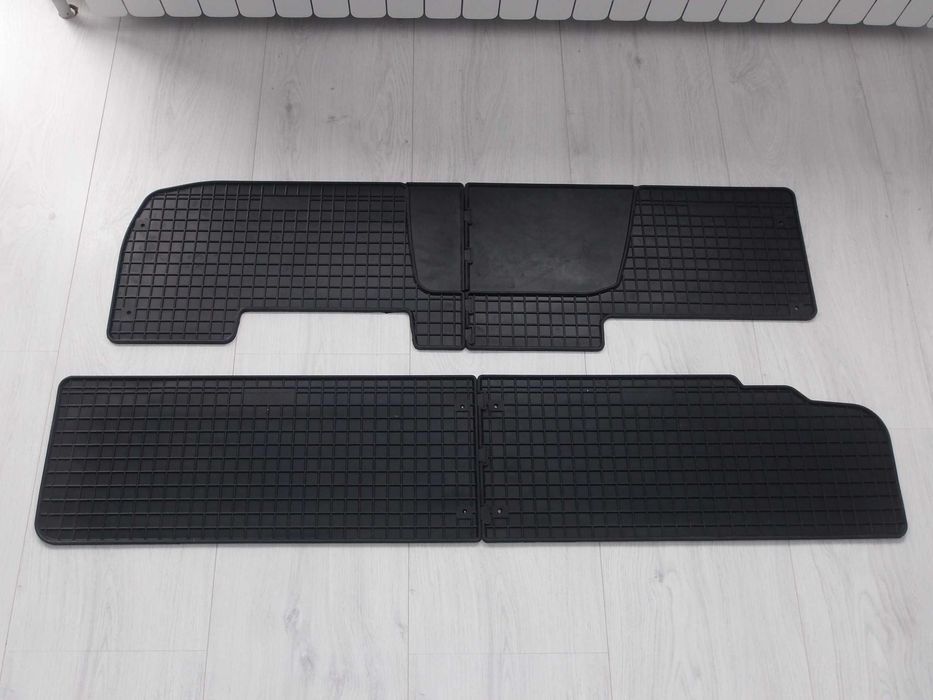 Dywaniki Gumowe Tył Tylne Opel Vivaro Renault Trafic Nissan Primastar