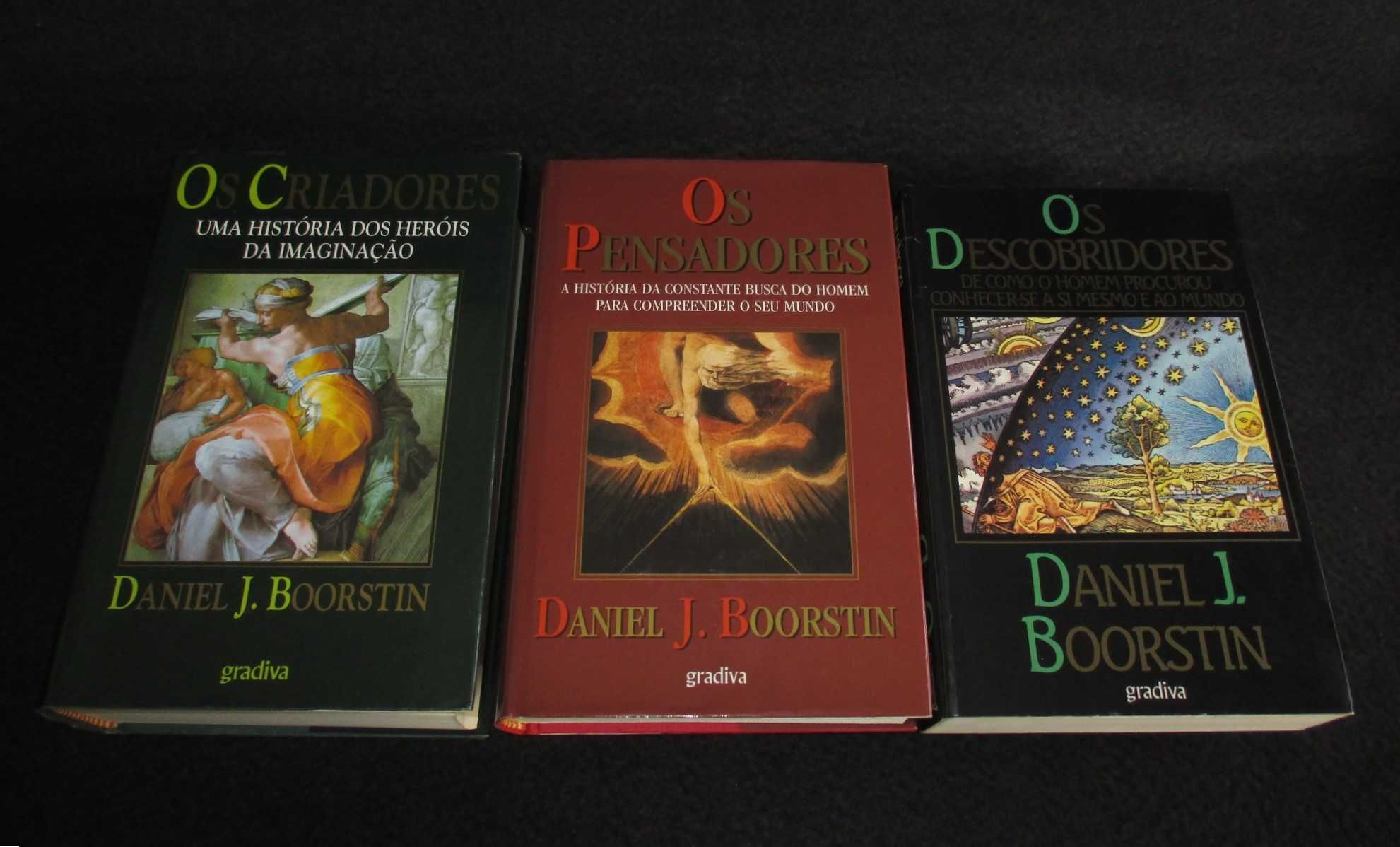 Livros Trilogia Monumental Criadores Pensadores Descobridores Boorstin