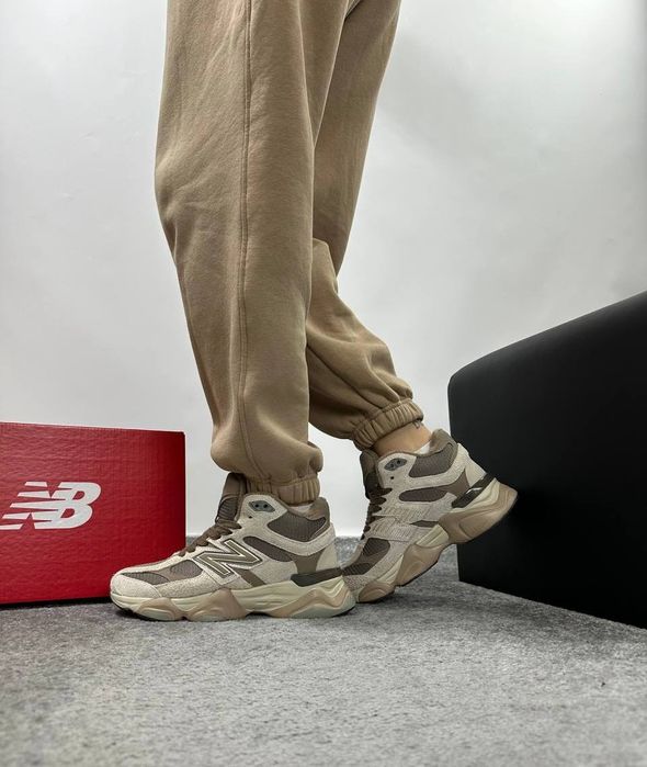 Жіночі Зимові Кросівки New Balance 9060 Gore-Tex Fur High з хутром