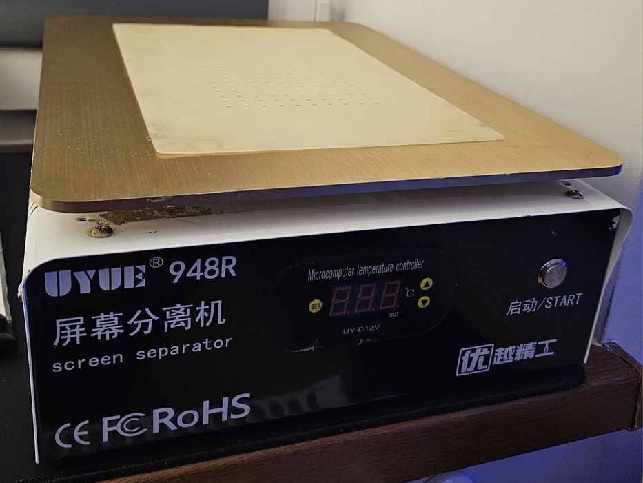 UYUE 948R Separator i Podgrzewacz do Tabletów LCD i pokryw serwis GSM
