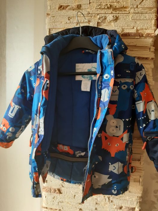 Зимовий/ зимний комбінезон + куртка Deux pur Deux,  размер 98-116