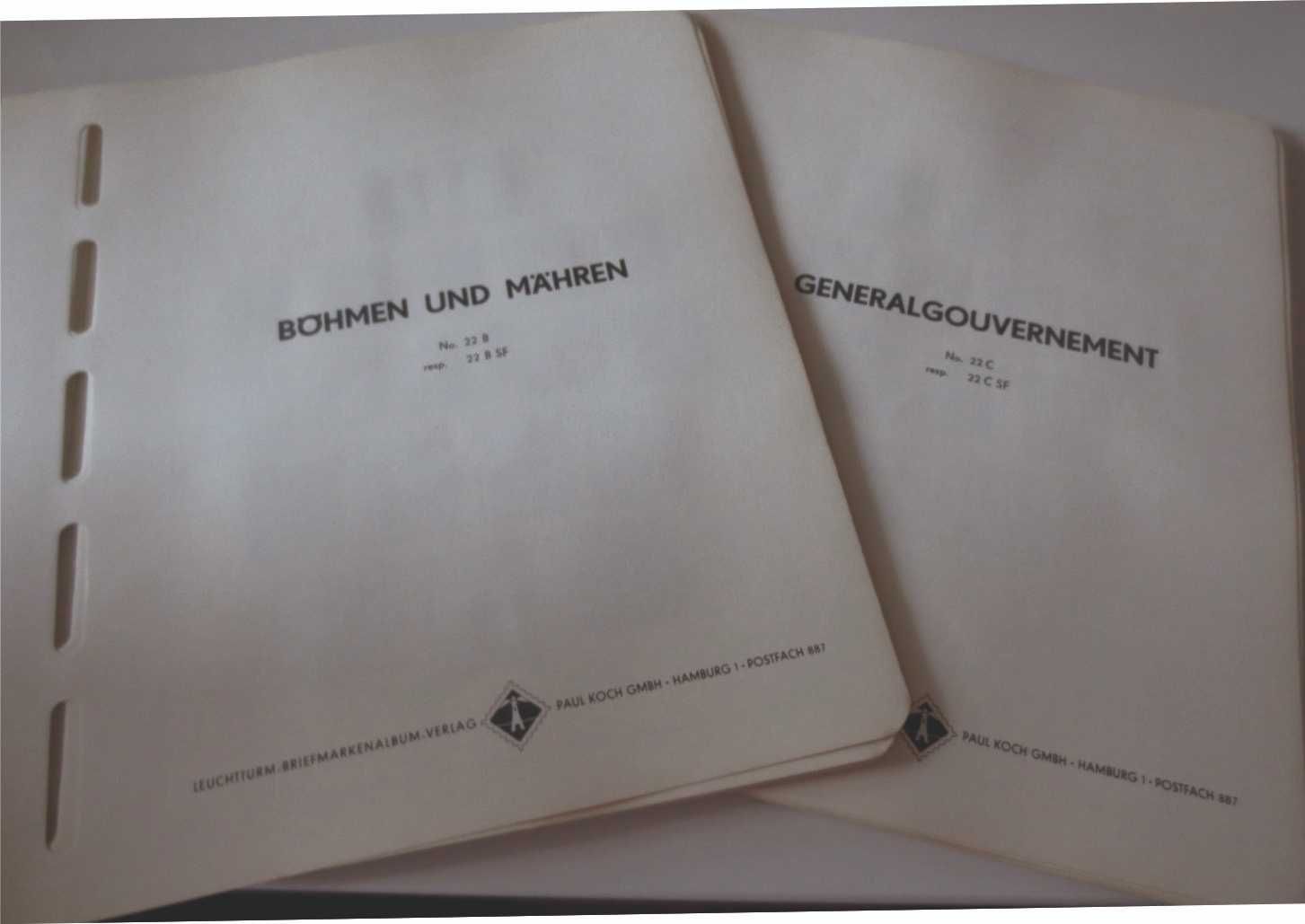 ADMINISTRACAO da polonia pela alemanha em Selos 1939 / 45