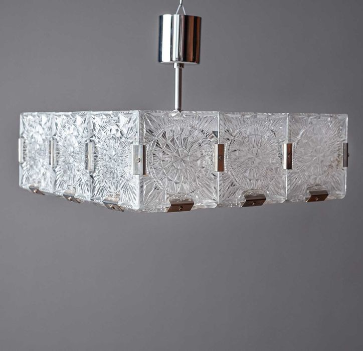 Lampa lata 60 New Look Pop-Art Mid-Century PRL Kamenicky Senov