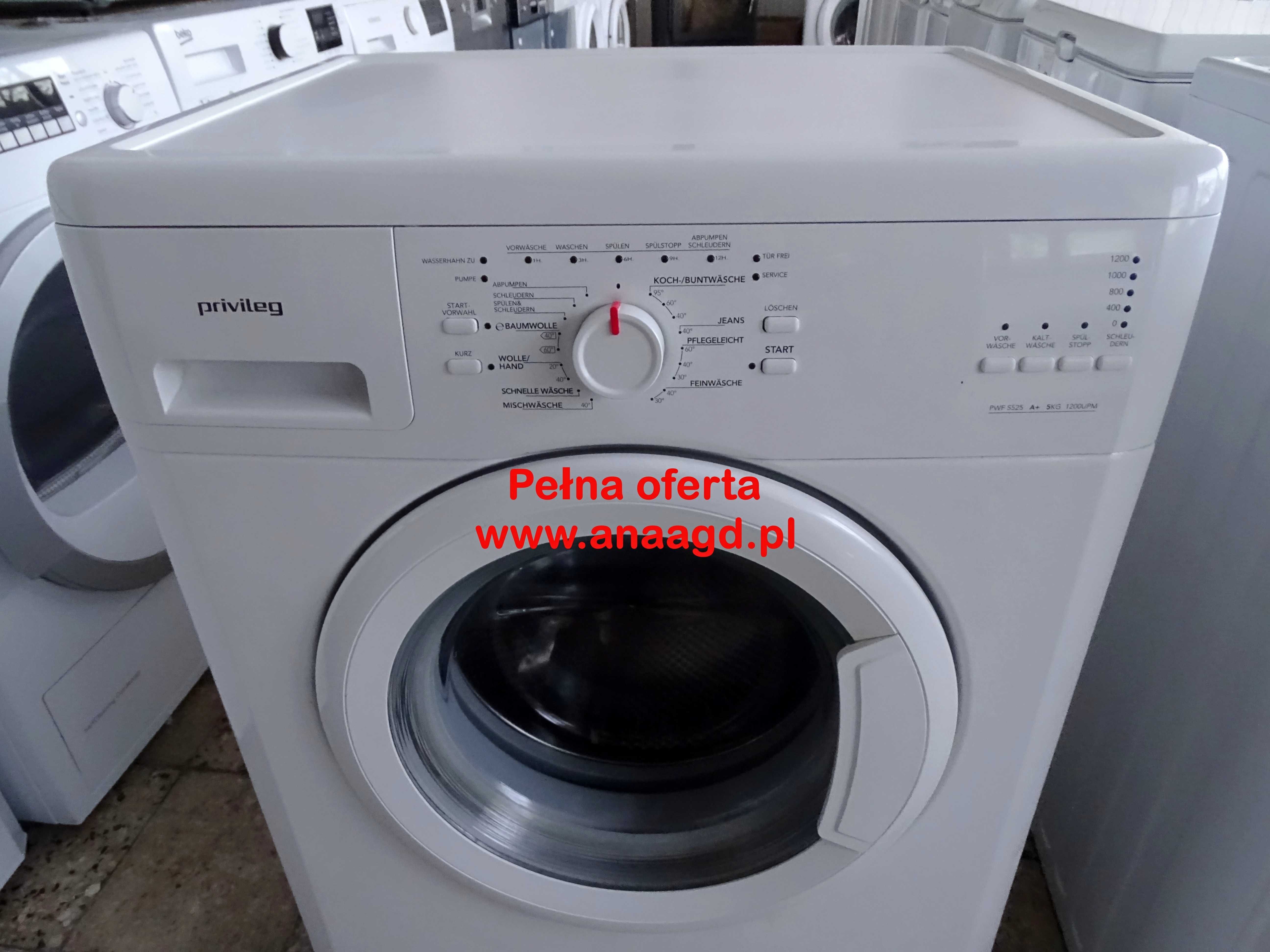 Pralka PRIVILEG - Electrolux PWF 5525 GWARANCJA ! Duży Wybór AGD