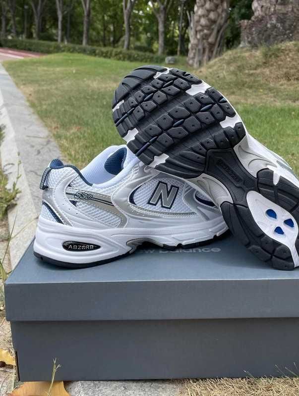 New Balance530_White Sneakersy Damskie_Moda Solidne 42