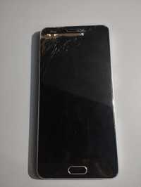 Samsung A6 złoty uszkodzony wyświetlacz