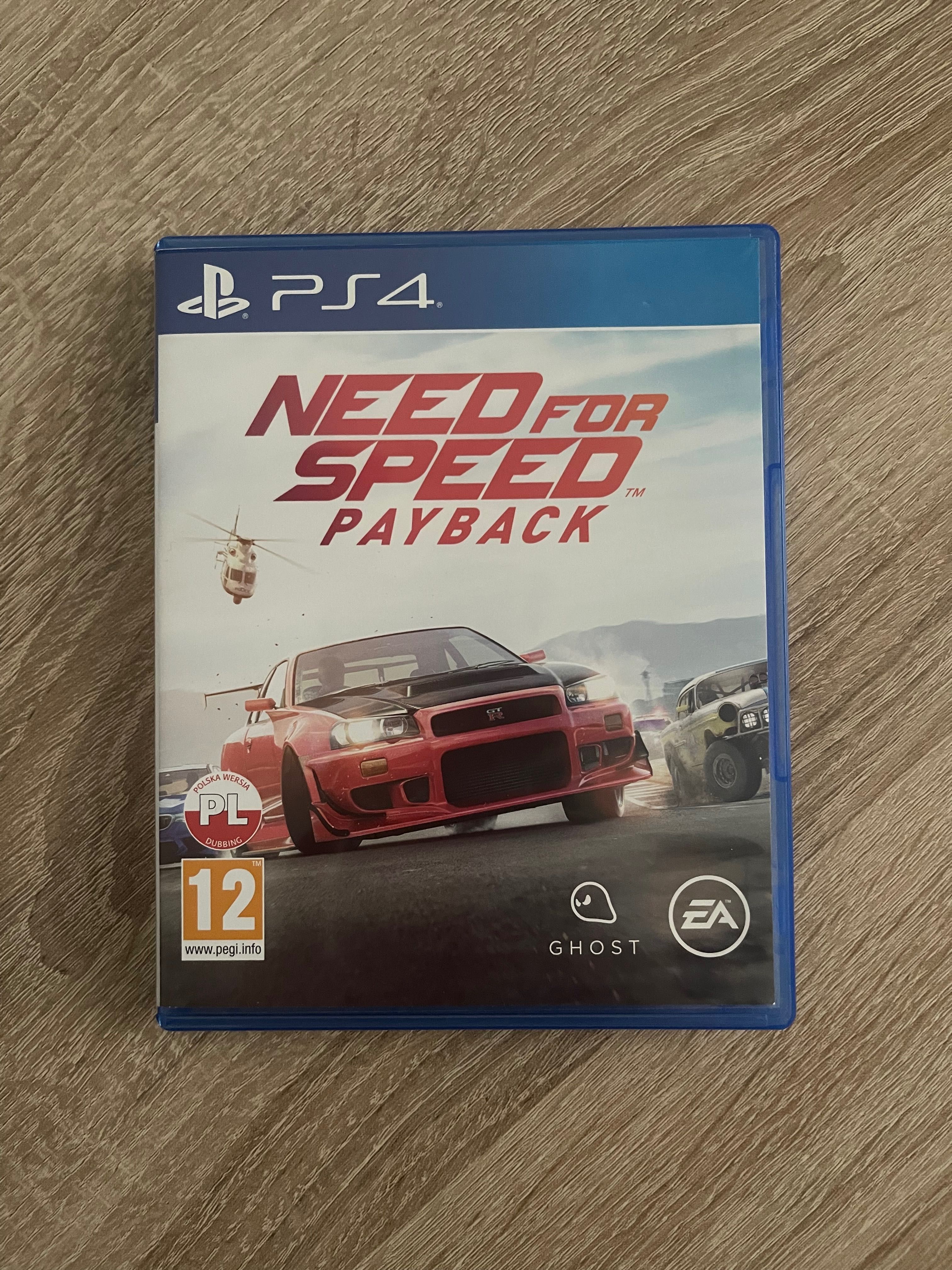Need for Speed Payback PS4 PL dubbing