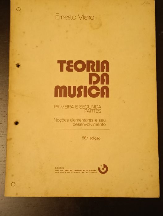 Teorias da Música de Ernesto Vieira