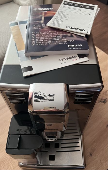 КавоМашина/Saeco Deluxe/HD8921/Cappuccino/latte/Комплектний