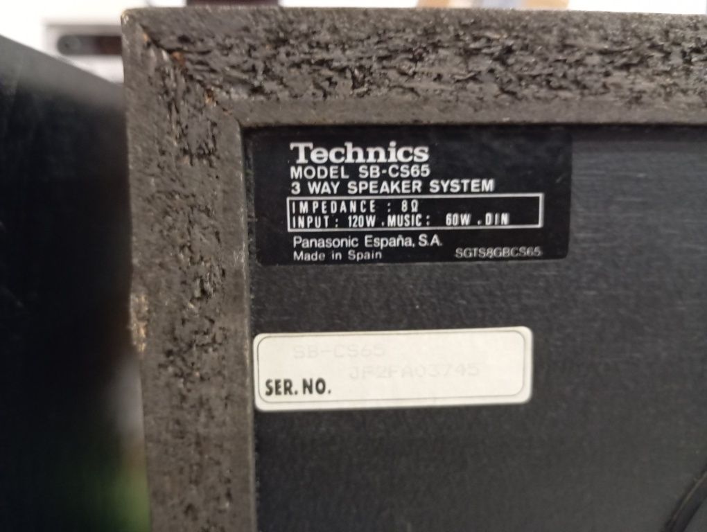 Głośniki Technics SB-CS65