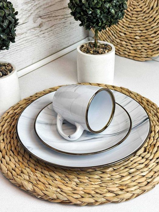 Набір керамічного посуду від INTRENDO , серії Maritimo