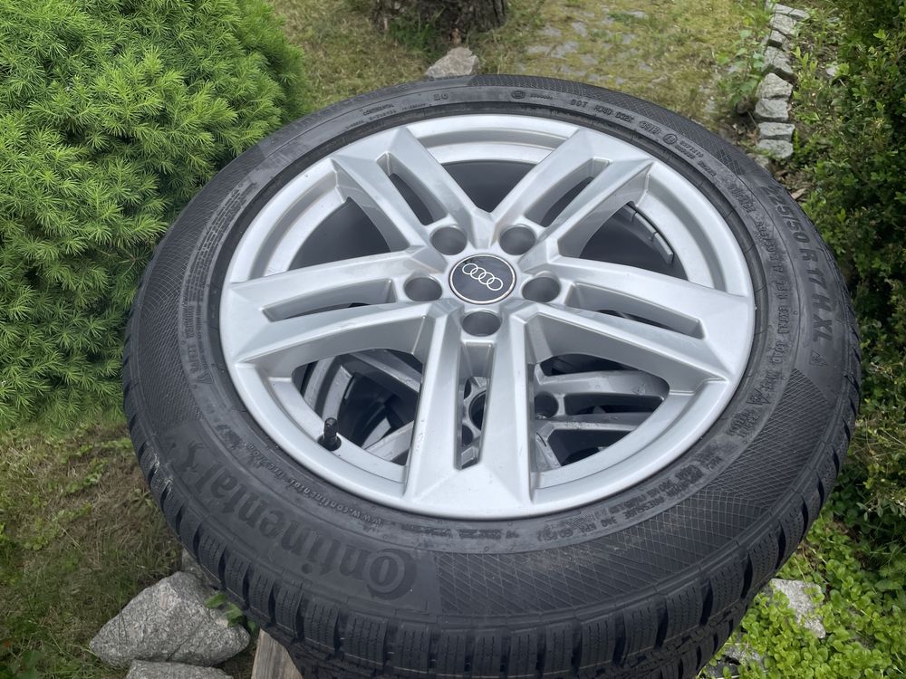 Nowe koła OEM Audi A4 B9 A5 8W 225/50R17 Pierwszy montaż ASO