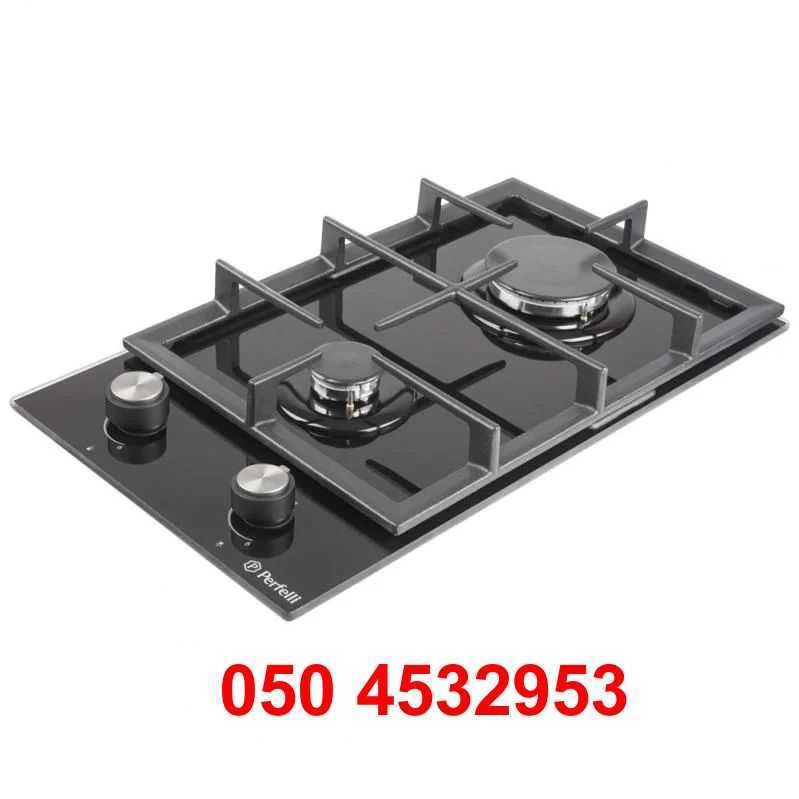 Варочная поверхность газовая Perfelli HGG 31424 BL