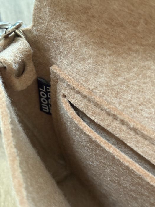 Міні сумочка з войлоку украінський бренд woolberry