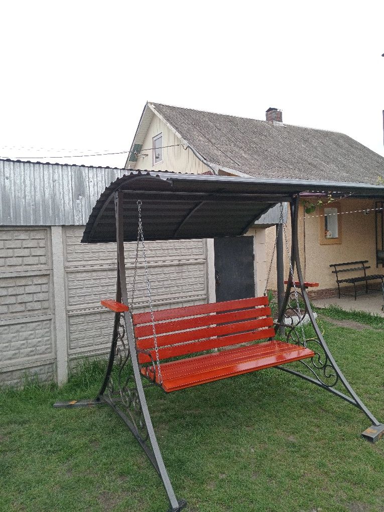 Гойдалки Садові Металеві