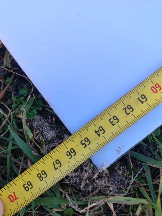 Poliwęglan lity Opal/Mleczny 5mm 650x3050 2UV Folia