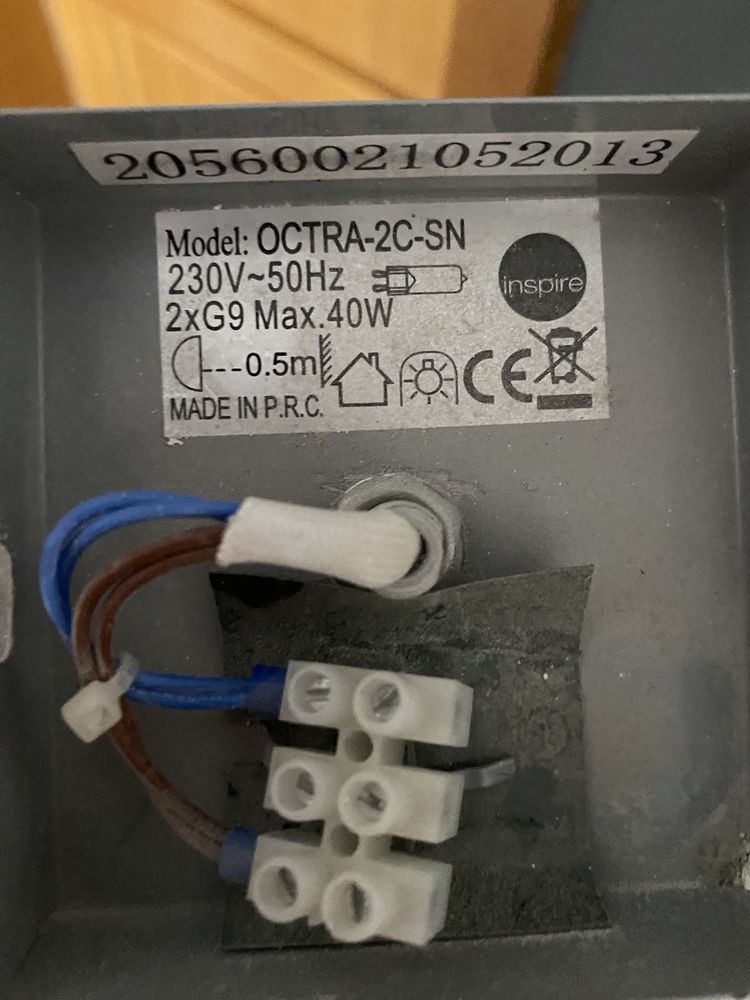 Lampa plafon listwa Octra