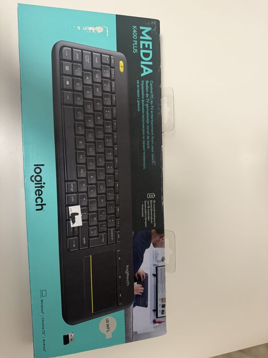 Klawiatura bezprzewodowa Logitech K400 plus