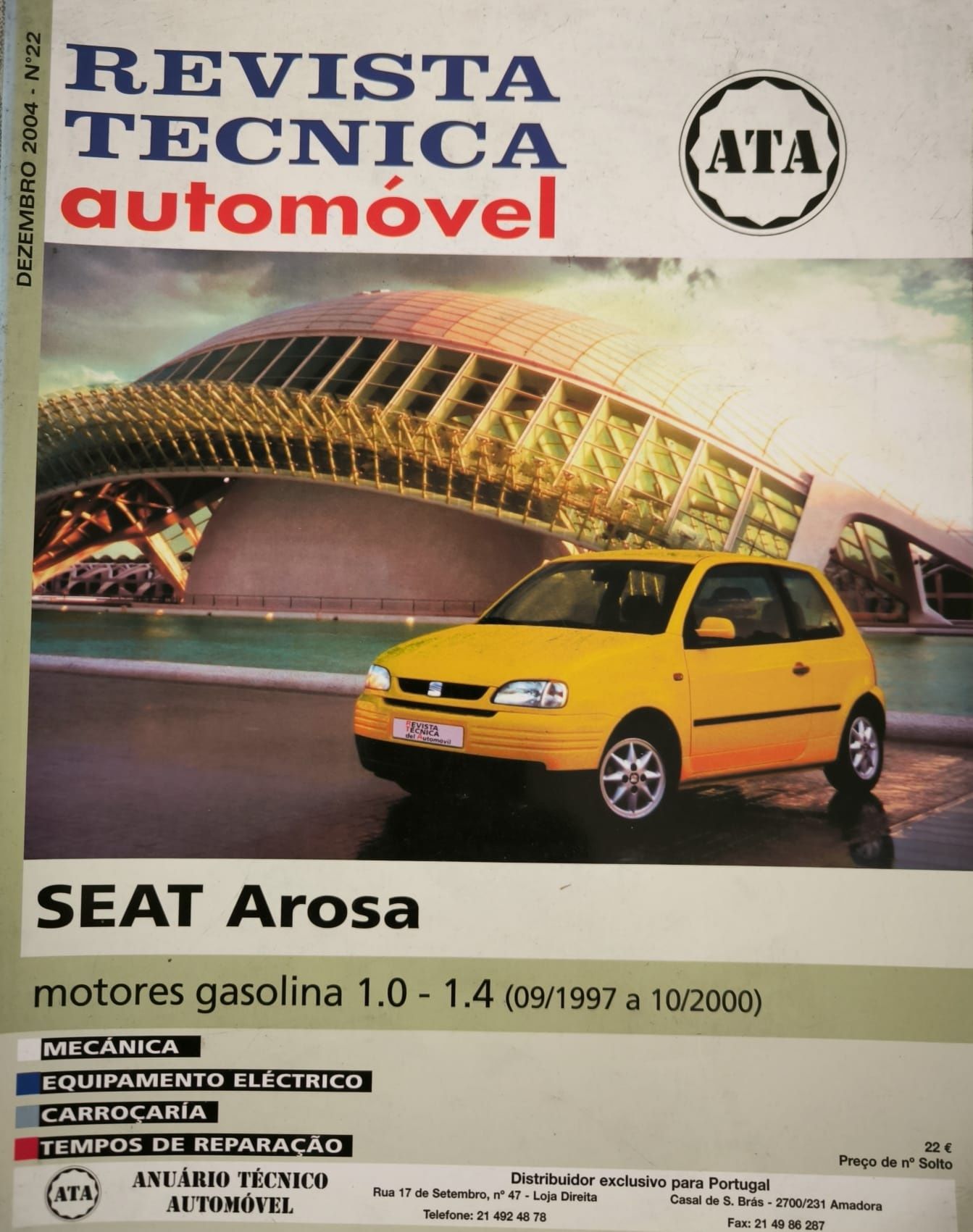 Livro Técnico Seat Arosa