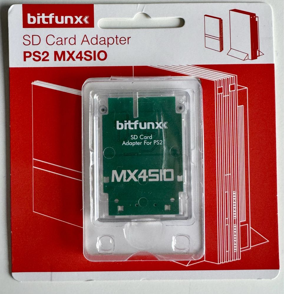 Adapter kart sd MX4SIO bitfunx dla Playstation 2