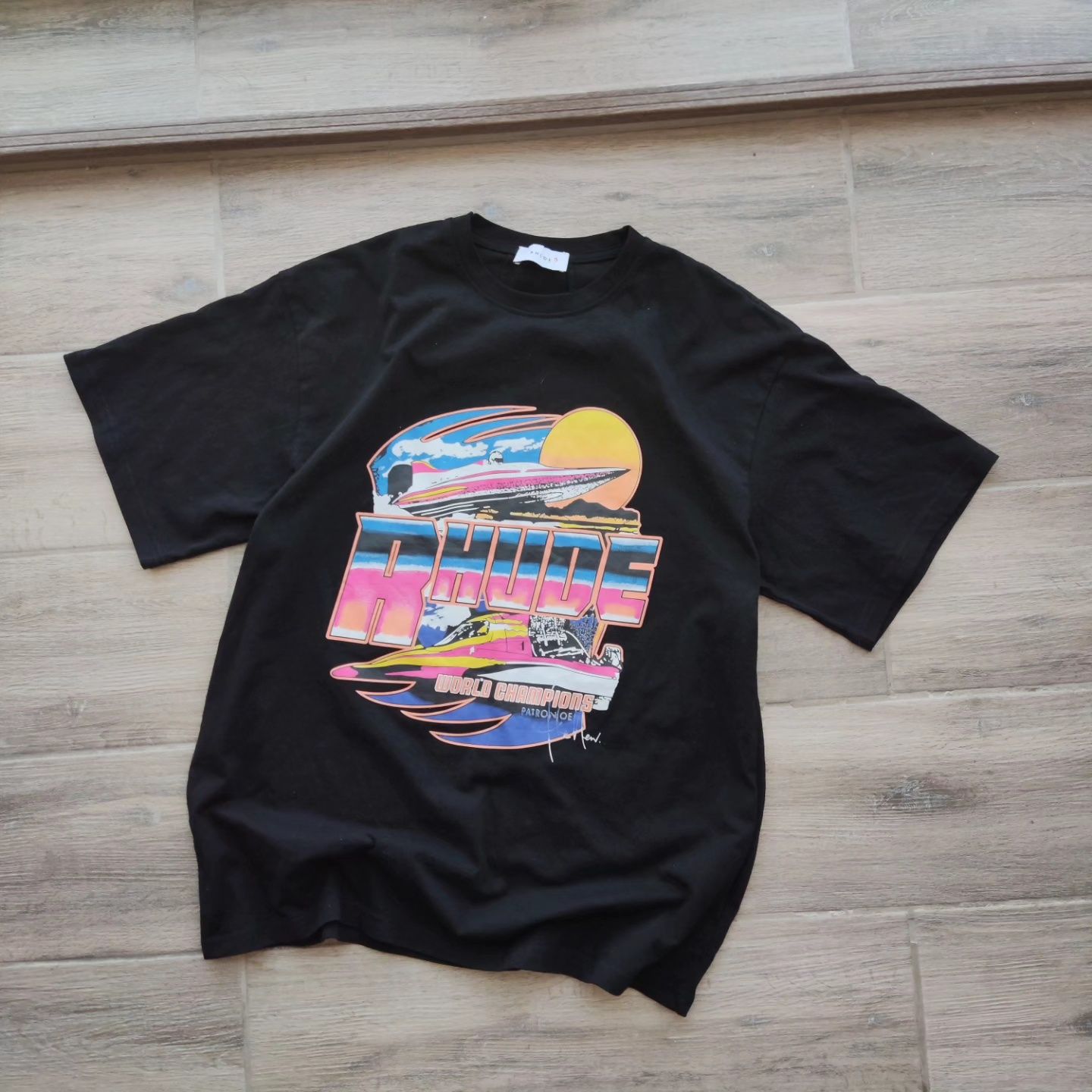 Rhude speedboat t shirt