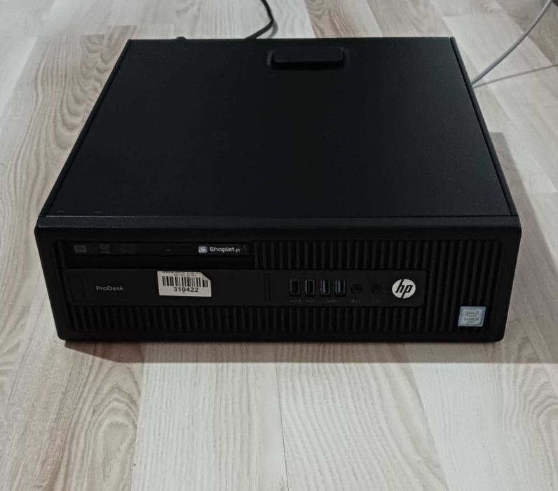Komputer HP ProDesk 600 G2 SFF i5  16GB- Monitor MSI 27"