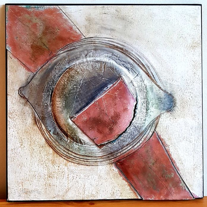 UNIKAT Rzeźba - płaskorzeźba OKO Włodzimierza Wieczorkiewicza