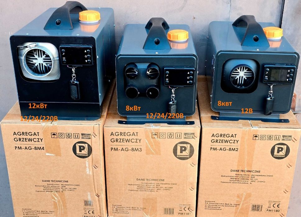 В наявності!Автономний дизельний обігрівач Powermat