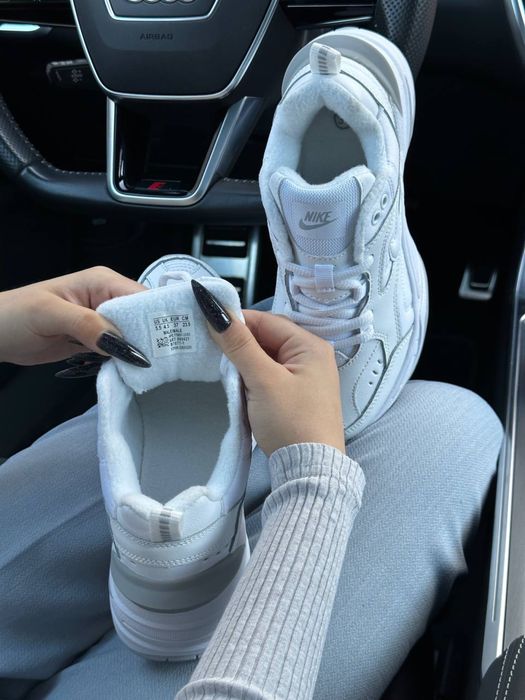 Жіночі кросівки Жіночі кросівки Nike M2K Tekno All White Без предоплат