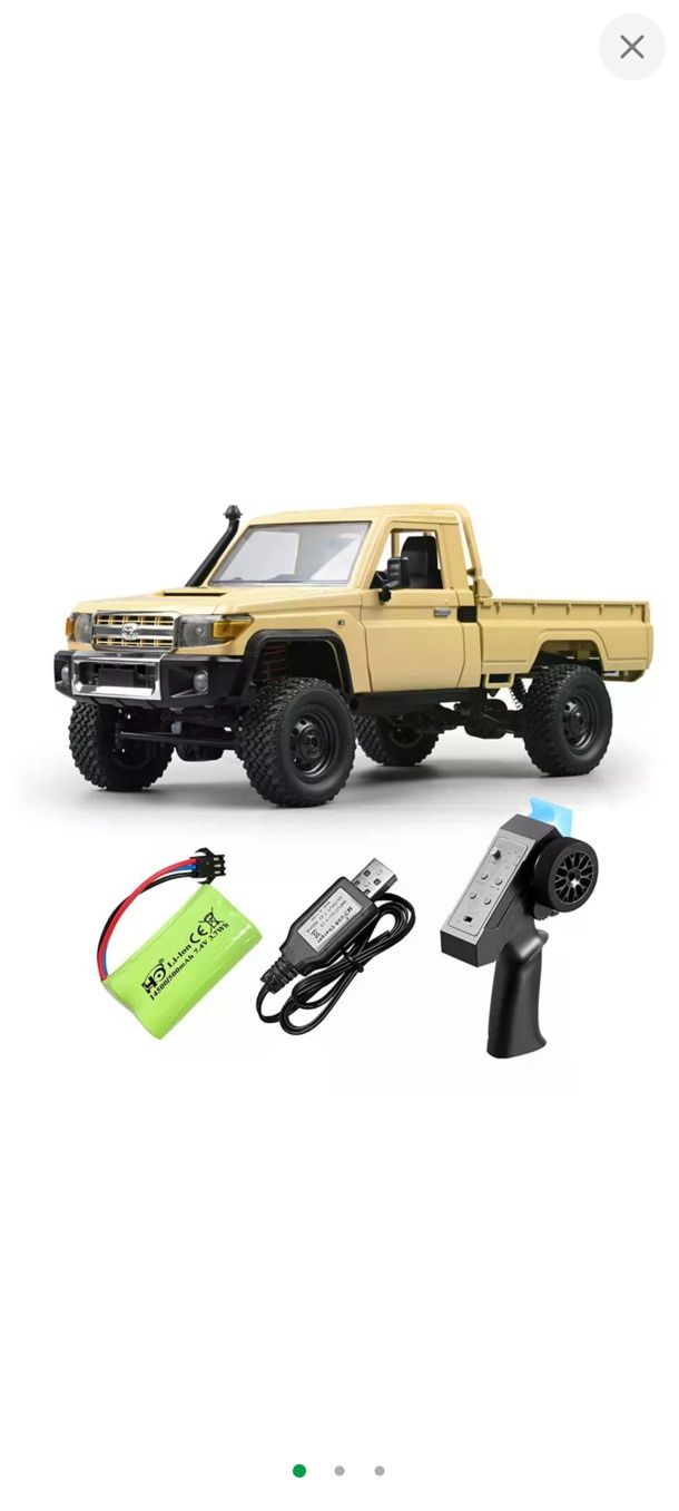 Радіокерована машинка MN82 RC Car 1/12 Повний привід Toyota LC79 MN