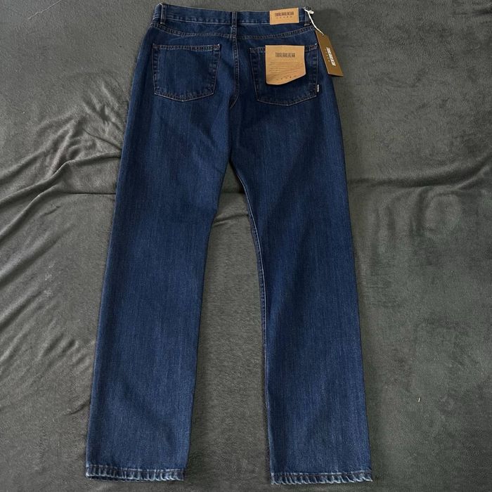 -50%‼️ЧЕРНАЯ ПЯТНИЦА‼️джинсы Tiralahilacha темно синие штаны брюки L