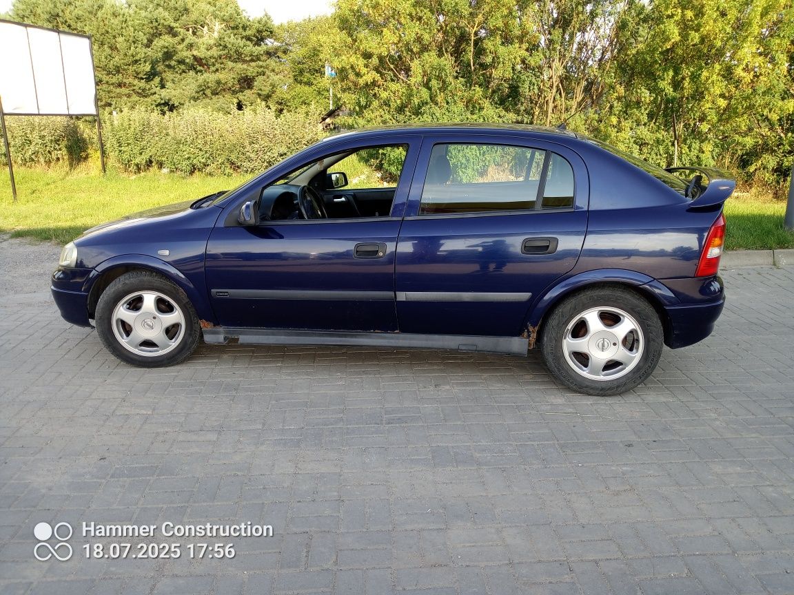 Opel Astra G 1999r 1,6 Ben 101 km