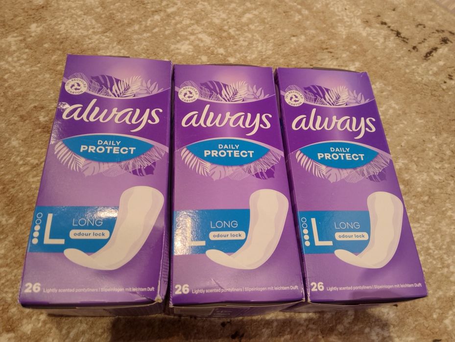 Щоденні прокладки Always Daily Protect Long Нейтралізація запаху 26 шт