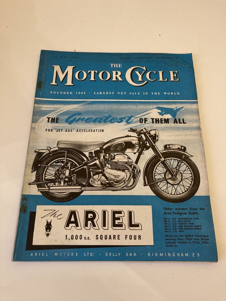 The Motor Cycle 14 July 1955