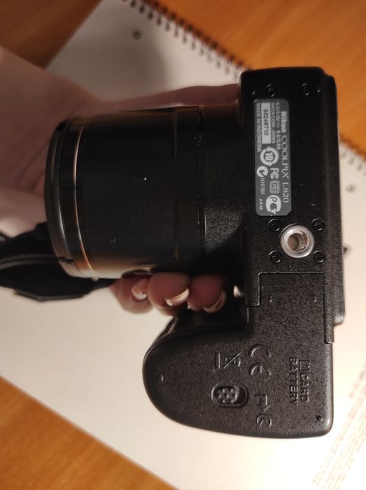 Фотоапарат Nikon Coolpix L820 Black