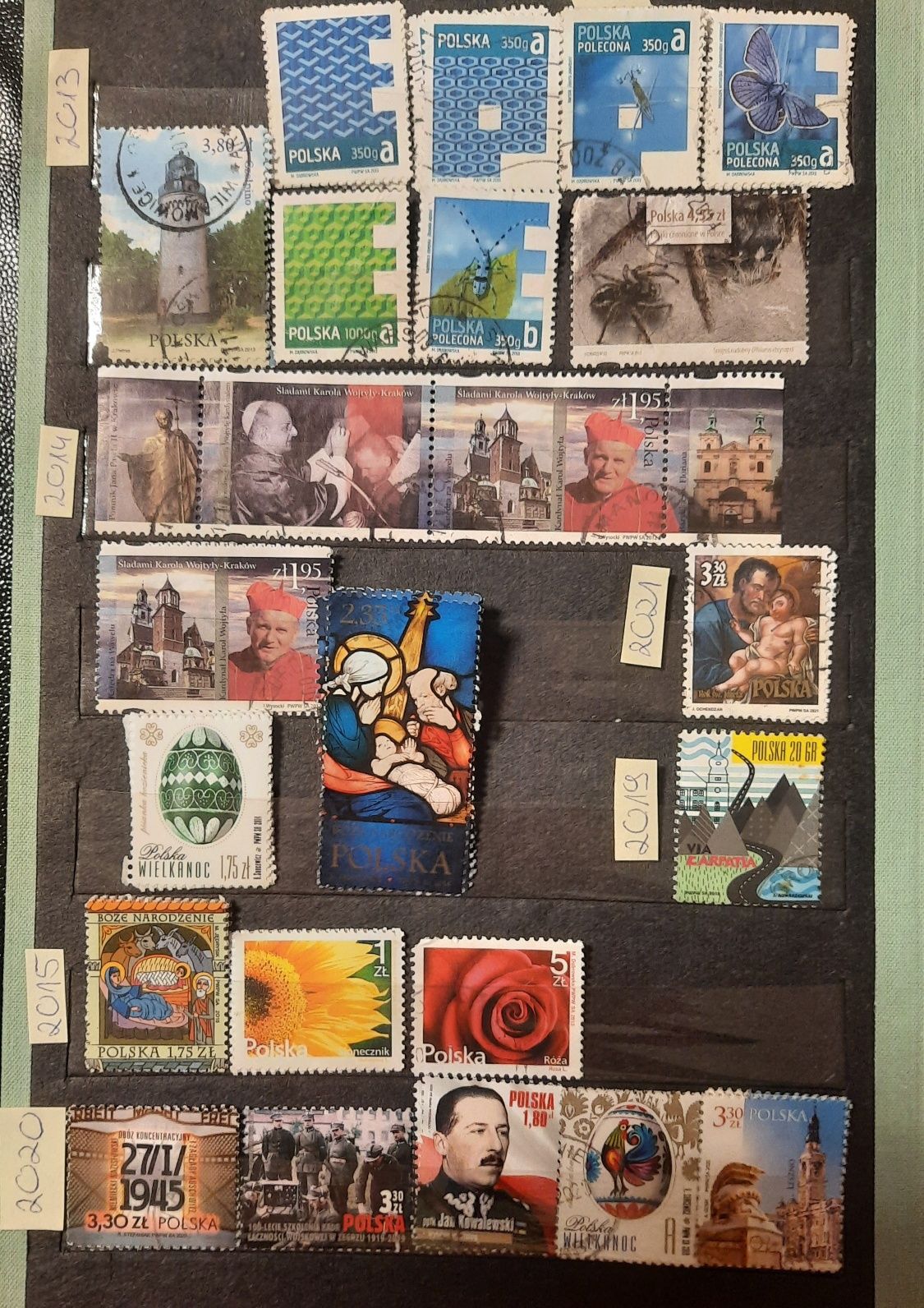 Znaczki pocztowe polskie wymiana
