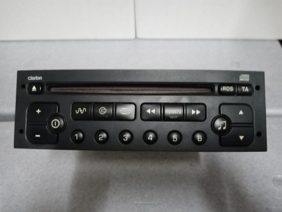 Auto rádio CD marca Clarion original do Citroën C2 e C3